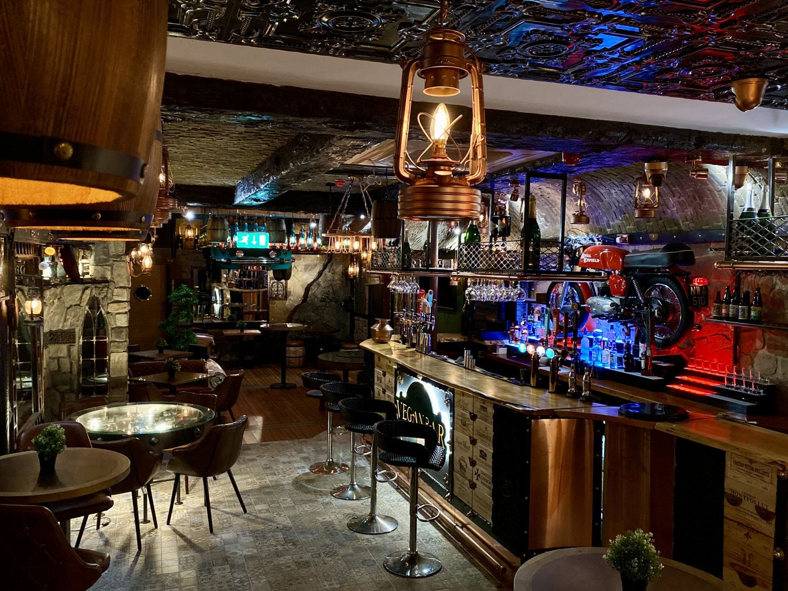 Curated wine and whisky selection at Watson's Bar Leicester