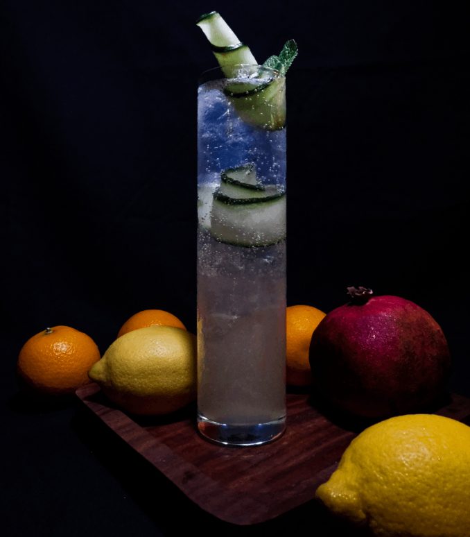 Chai Spirit bourbon cocktail with chai infusion